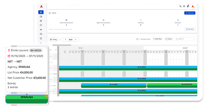 Crew Calendar & Assignments