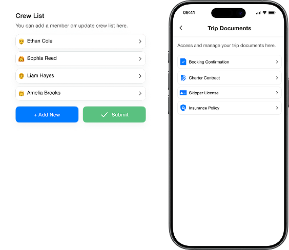 Trip Preperation & Crew Details